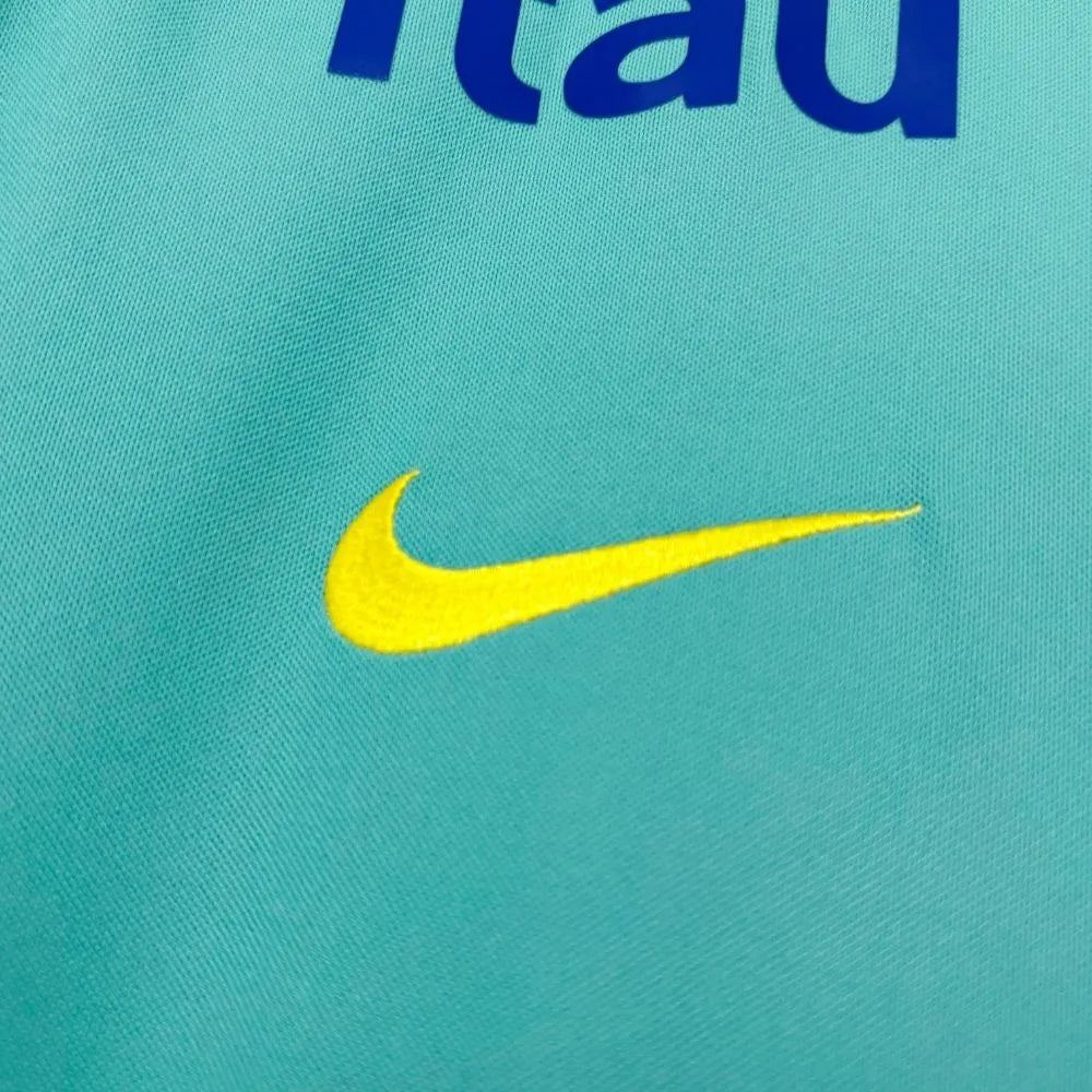 Camisa Seleção Brasileira 2026 Treino Azur Turquesa