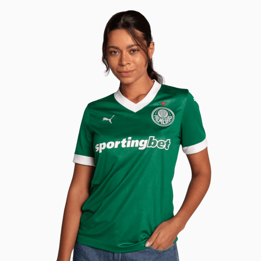 Camisa Feminina Puma Palmeiras 2025/26 I Torcedor