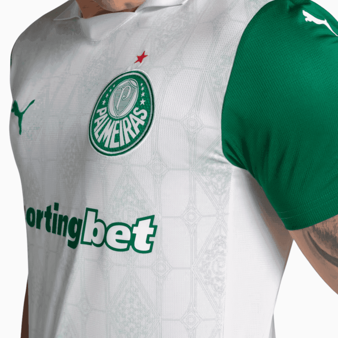 Camisa Puma Palmeiras 2025/26 II - G. GOMÉZ N° 15