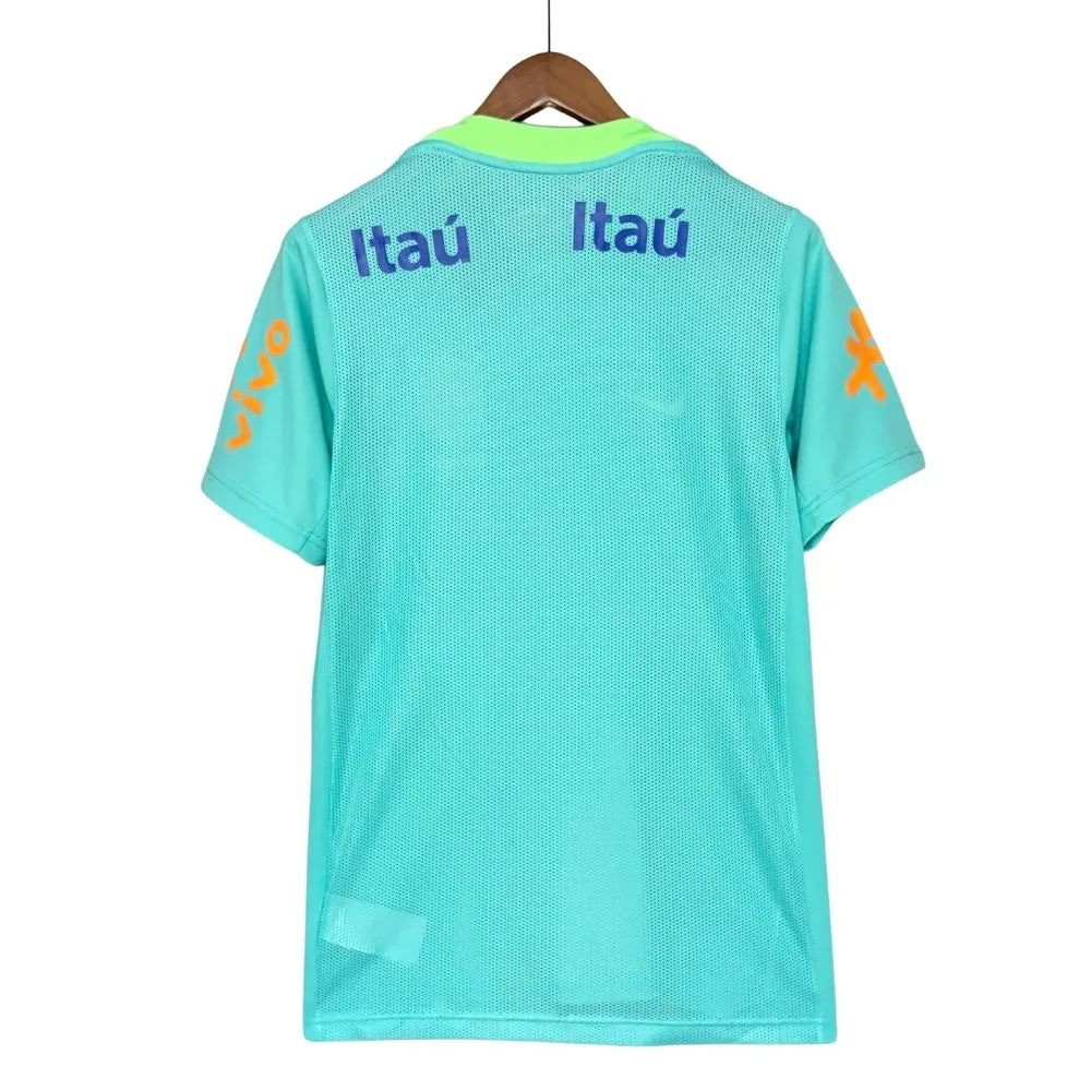 Camisa Seleção Brasileira 2026 Treino Azur Turquesa