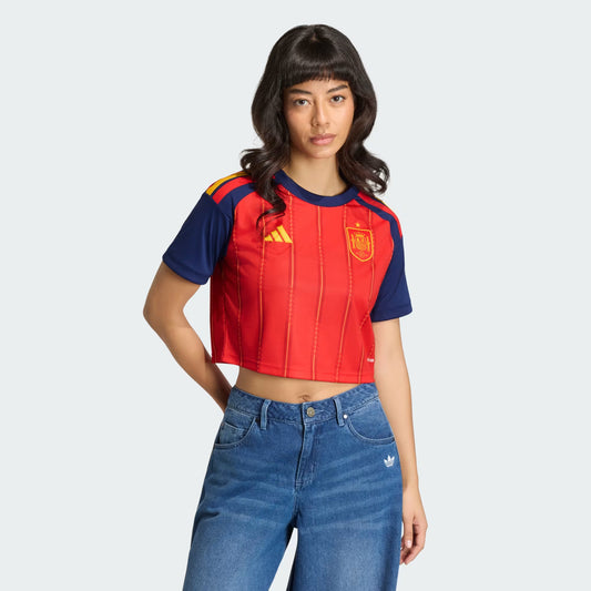 Camisa Cropped I Espanha 26/27 Feminina