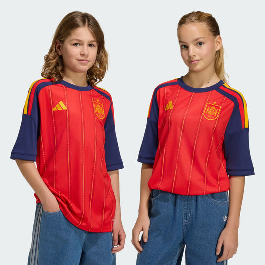 Camisa I Espanha 26/27 Infantil