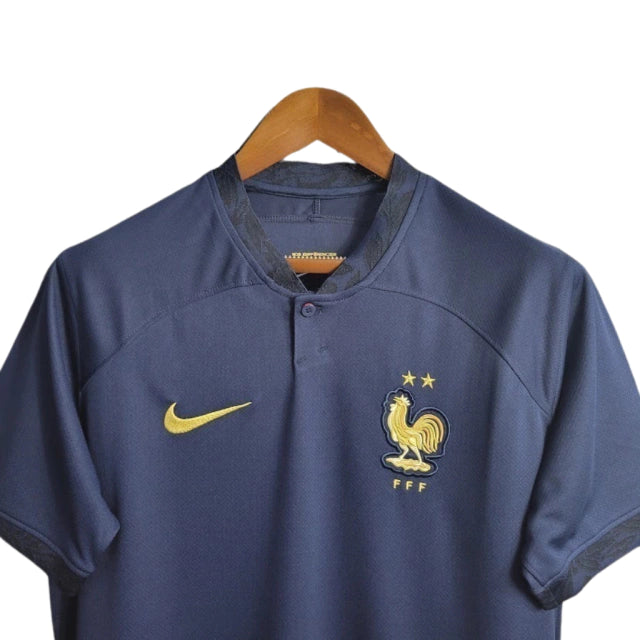 Camisa França Home 2022/2023 Torcedor Nike Masculina - Azul Marinho