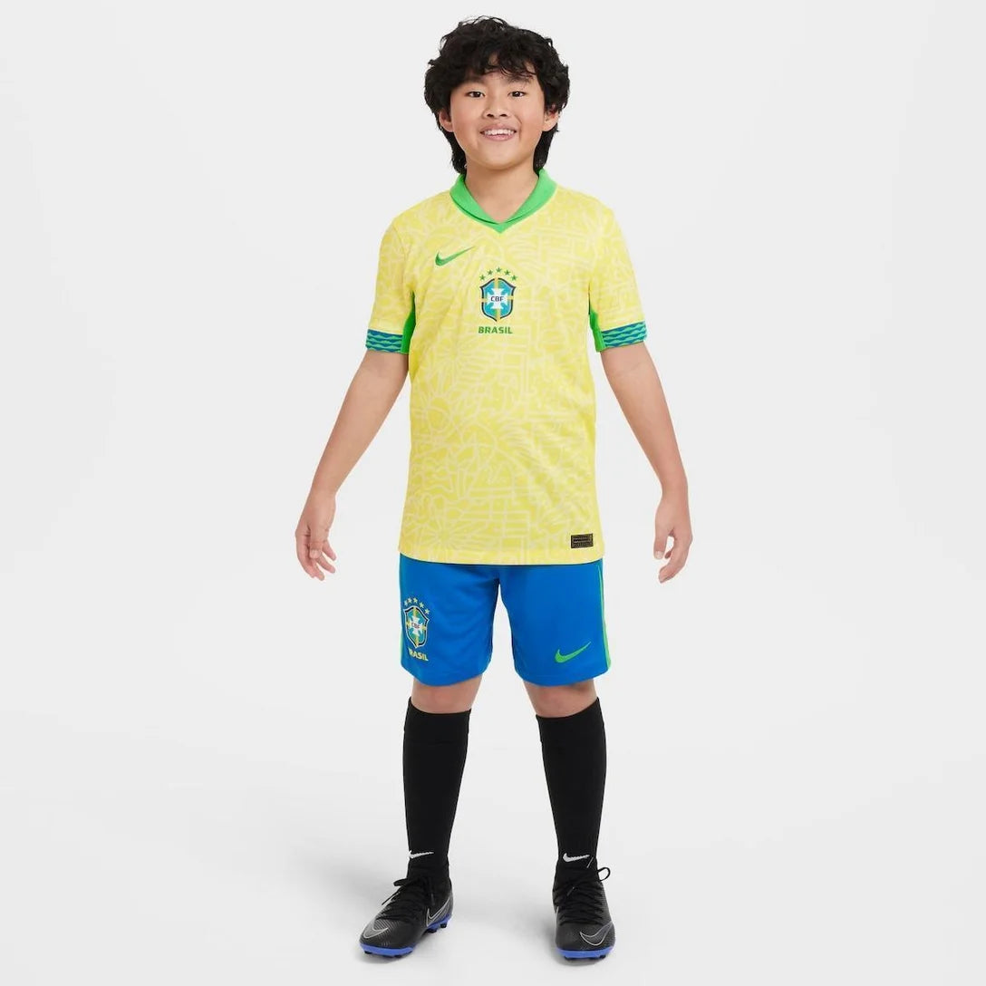 Camisa Infantil Brasil 2024/2025 Torcedor